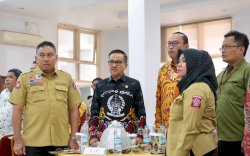 Didampingi Jufri Rahman Buka Forum OPD Dinsos, Sekjen Kemensos: Sulsel Terbaik dalam Mitigasi Bencana