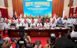 Empat Menteri, Wamen, dan Kepala Daerah se Sulsel Bahas Swasembada Pangan