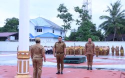 Perdana Pimpin Apel di Tahun 2025, Pj. Bupati Takalar: Kinerja Harus Lebih Maju