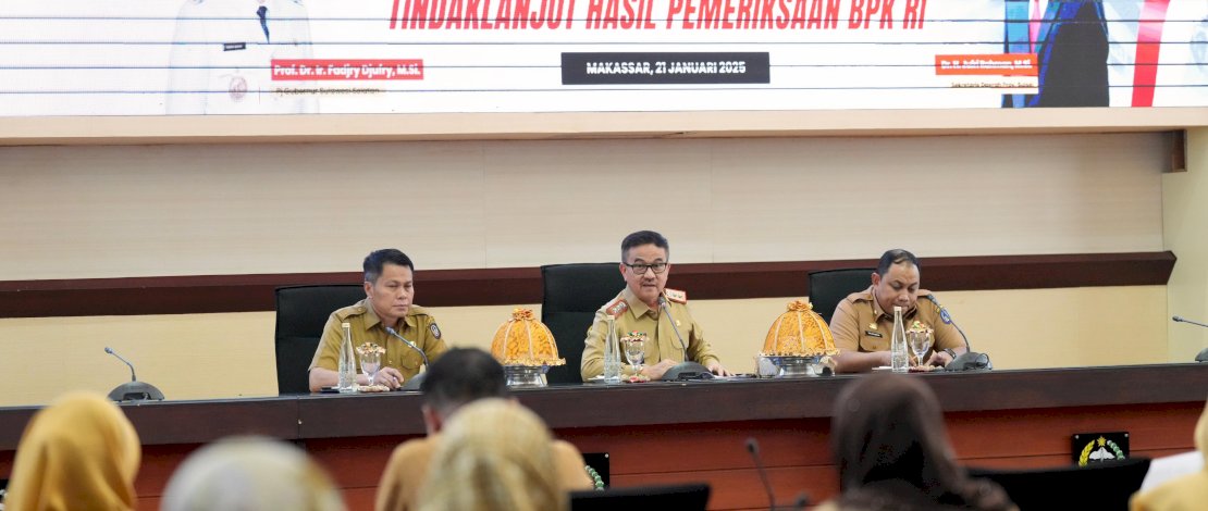 Rapat Percepatan dan Optimalisasi Tindaklanjut Hasil Pemeriksaan BPK RI.