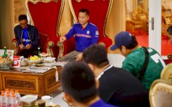 Pj Gubernur Prof Fadjry Djufry Paparkan Target Pemprov Sulsel Usai Jalan Sehat Bersama Jurnalis