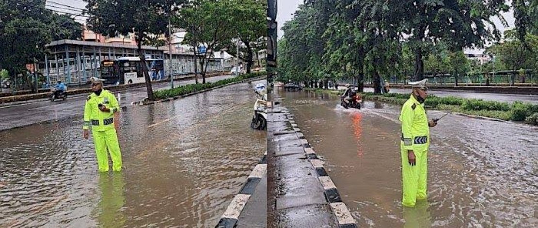 Imlek 2025, Sejumlah Wilayah di Jakarta Terendam  Banjir