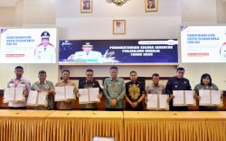 Saksikan Penandatanganan Perjanjian Kinerja OPD Lingkup Pemprov Sulsel, Pj Gubernur Prof Fadjry Djufry Harap Peningkatan Nilai SAKIP