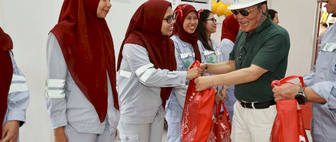 Huabao Indonesia Rayakan Tahun Baru Imlek 2025 dengan Apresiasi bagi Karyawan