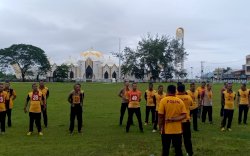 Polres Selayar Gelar Ujian Kesamaptaan Jasmani dan Beladiri Berkala