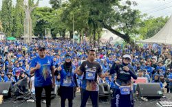Rappang Run 2025 Meriahkan HUT ke-681 Sidrap, Diikuti 2.100 Peserta
