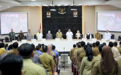 Rakor Bersama Appi - Aliyah, Danny Pomanto Harap Pertahankan Prestasi Kota Makassar 