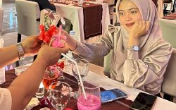 Rayakan Valentine, Puluhan Pasangan Romantic Dinner di Dalton Hotel