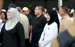 Pasangan Wali Kota dan Wakil Wali Kota Makassar Terpilih, Appi-Aliyah, Hadiri Gladi Kotor Jelang Pelantikan