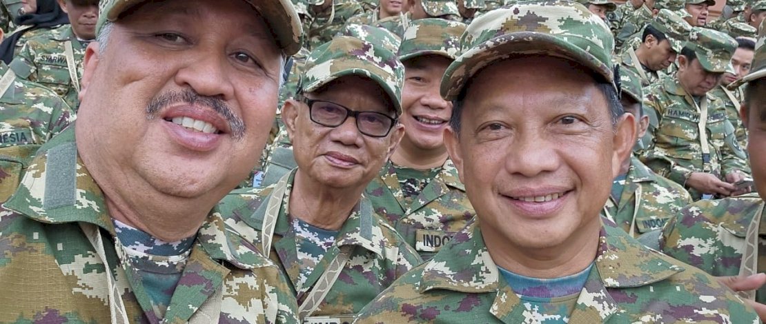 Bupati Pinrang, Andi Irwan Hamid, mengikuti kegiatan Retret Kepala Daerah yang diselenggarakan di Akademi Militer, Kota Magelang, Provinsi Jawa Tengah.
