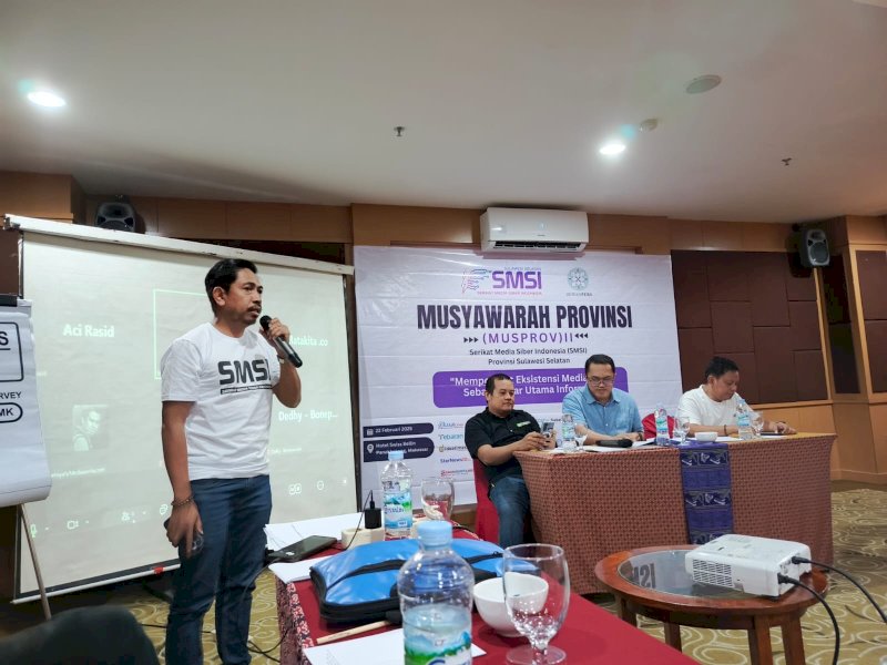 Ilham Husain Terpilih Aklamasi sebagai Ketua SMSI Sulsel 2025 - 2030