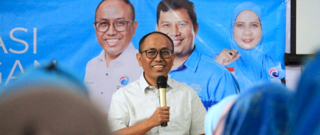 Ketua DPW Partai Gelora Sulawesi Selatan, Mudzakkir Ali Djamil