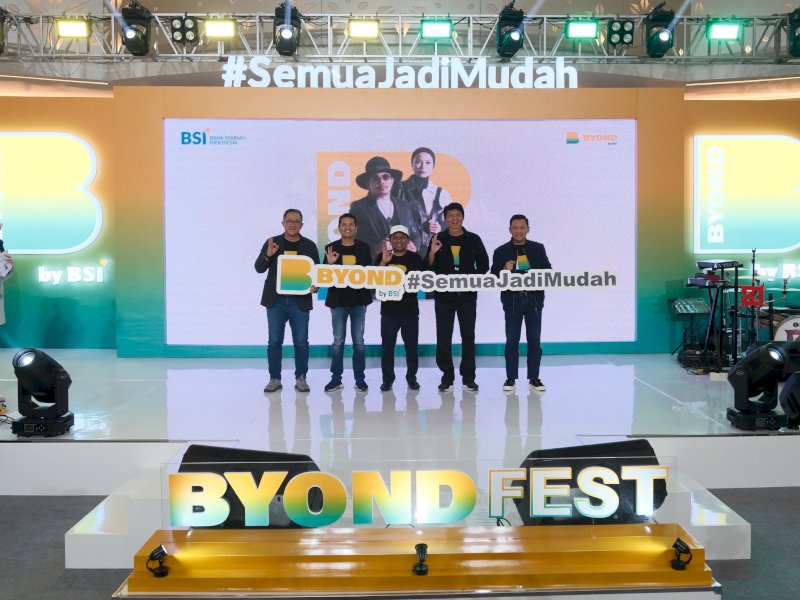 BSI Perkuat Digitalisasi Perbankan Syariah Melalui BYOND Fest Makassar