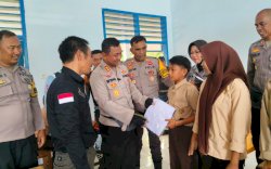 Polres Jeneponto Gelar Baksos Peduli Pendidikan di Wilayah Pelosok