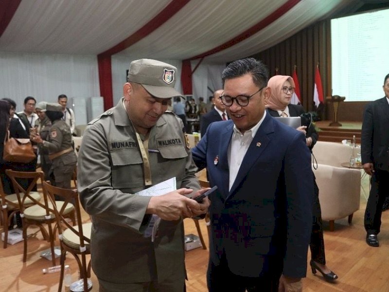 Wali Kota Makassar Munafri Arifuddin Apresiasi Ilmu Geopolitik dari Gubernur Lemhanas