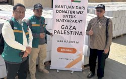 Wahdah Inspirasi Zakat Bersama KITA Palestina Salurkan 22 Ton Bantuan ke Gaza