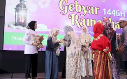 Melinda Aksa Hadiri Gebyar Ramadan, Ajak Warga Makassar Sambut Bulan Suci dengan Hati Bersih