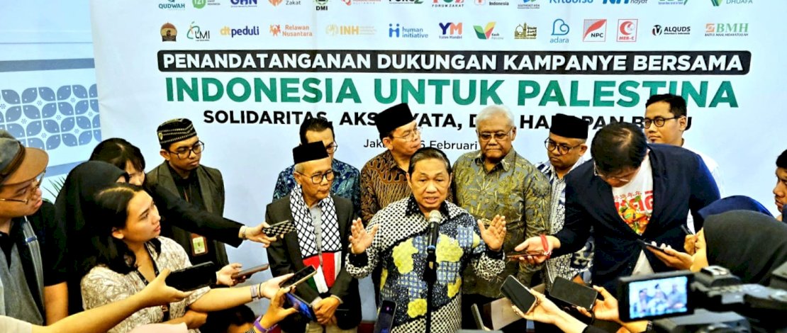 Jelang Ramadan, Wamenlu RI  Luncurkan Penggalangan Dana untuk Palestina,  Targetkan Terkumpul Tiga Triliun