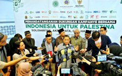 Jelang Ramadan, Wamenlu RI  Luncurkan Penggalangan Dana untuk Palestina,  Targetkan Terkumpul Tiga Triliun