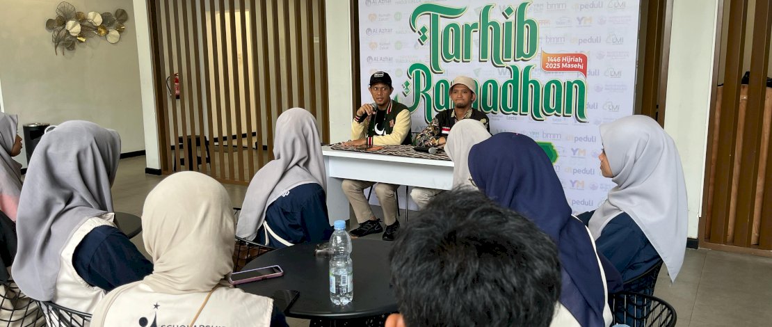 Forum Zakat Sulsel menggelar acara Tarhib Ramadan 1446 Hijriah di BSI UMKM Center Makassar, Kamis, 27 Februari 2025.