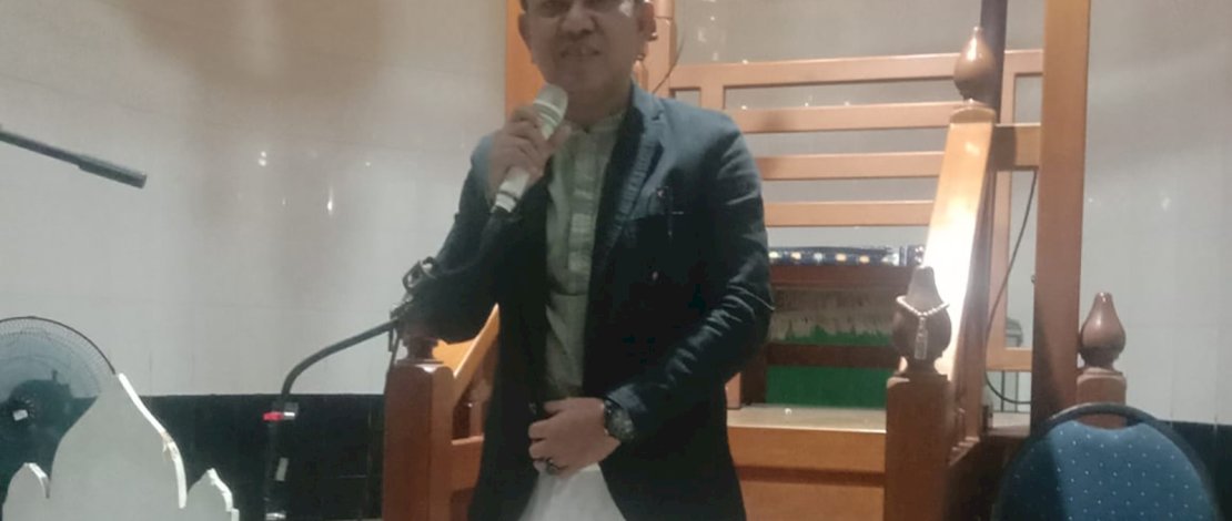 Bupati Andi Rahim Tugaskan Kaban Kesbangpol Beri Sambutan Awal Ramadan di Masjid Agung Syuhada