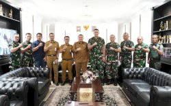 Tingkatkan Sinergitas, Wali Kota Makassar Terima Kunjungan Silaturahmi Dandim 1408/Makassar