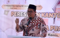 Dukung Sarana Pelayanan, Bupati Takalar Resmikan Kantor Desa Kale Ko'mara