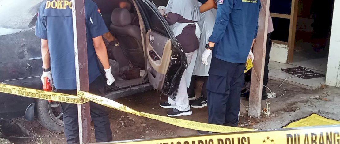 Kerangka Manusia Ditemukan Dalam Mobil Polisi di Aspol Gresik 