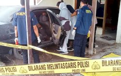 Kerangka Manusia Ditemukan Dalam Mobil Polisi di Aspol Gresik 