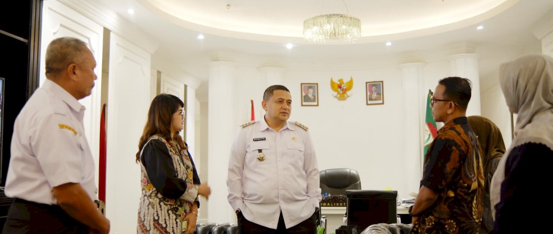 Wali Kota Makassar, Munafri Arifuddin, menerima kunjungan perwakilan PT Taspen (Persero), Rabu, 12 Maret 2025. Wali Kota Makassar, Munafri Arifuddin, menerima kunjungan perwakilan PT Taspen (Persero), Rabu, 12 Maret 2025.