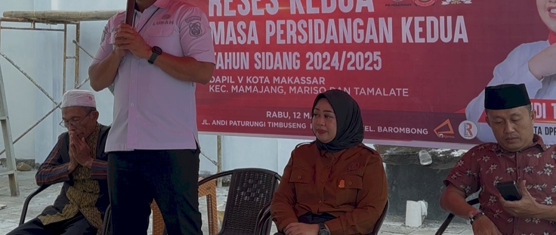 Reses Hari Kedua, Andi Tenri Uji Diminta Bantu Percepat Pembangunan Pasar di Barombong 