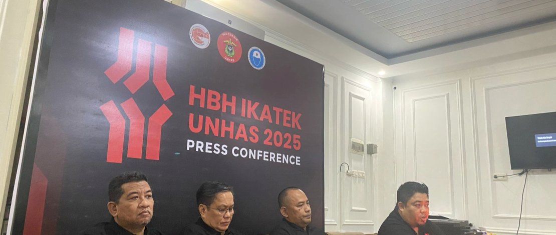 Konferensi Pers Halal Bihalal IKA Teknik Unhas, Rabu, 12 Maret 2025. Konferensi Pers Halal Bihalal IKA Teknik Unhas, Rabu, 12 Maret 2025.