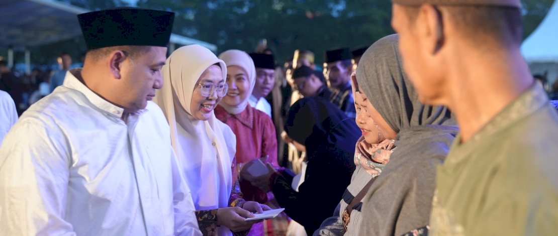 Digelar Pemkot Makassar, Melinda Aksa Hadiri Buka Bersama Anak Panti Asuhan dan BKMT