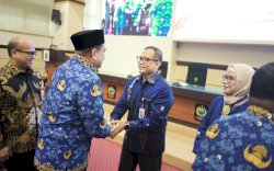 Perkuat Sinergi, Munafri Arifuddin Hadiri Pengukuhan Kepala OJK Sulselbar