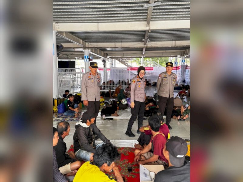 Hati-Hati Calo Tiket, Kapolsek Soeta Ingatkan Pemudik Agar Lebih Waspada