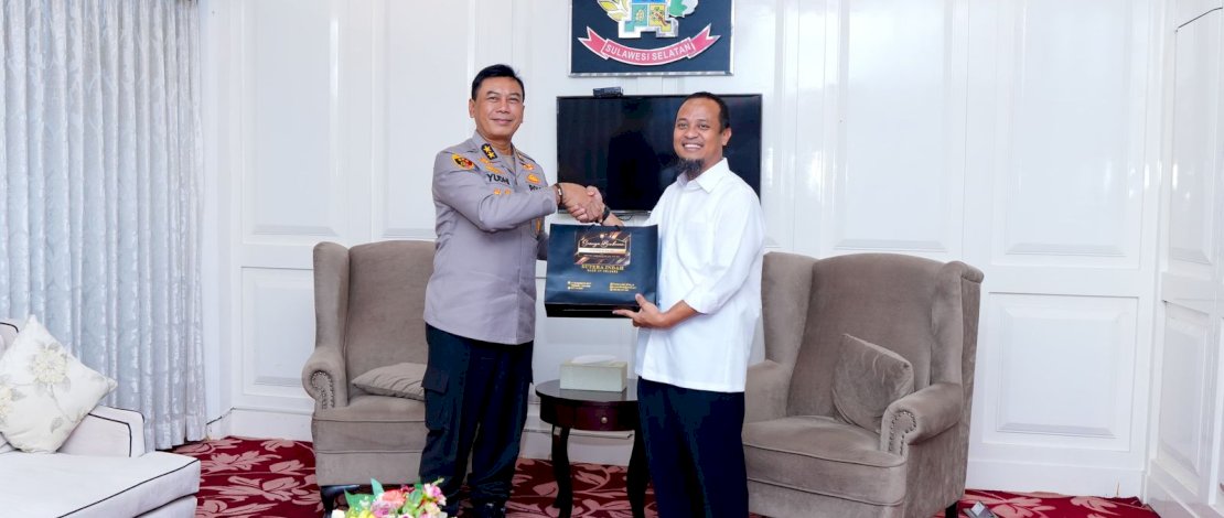 Irjen Pol Yudhiawan Pamit Sebagai Kapolda Sulsel, Andi Sudirman Sulaiman: Terima Kasih Atas Dedikasinya Pak Jenderal
