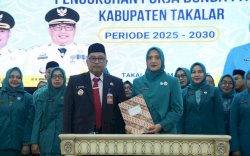 Bupati Takalar Daeng Manye Lantik Pengurus TP PKK Masa Bakti 2025 - 2030 