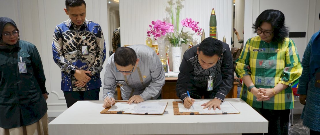 Wali Kota Munafri dan BPJS Ketenagakerjaan Teken MoU Dukungan Jaminan Sosial