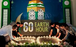 Dalton Hotel Makassar Kembali Peringati Earth Hour 2025