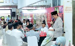 Andi Ridwan Wittiri Berbagi Kebahagiaan di Buka Puasa Bersama Masyarakat dan Anak Panti Asuhan