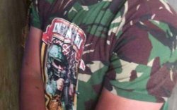 TNI Gadungan Aniaya Pacar Ditangkap, Petugas Temukan Barang Bukti Berbagai Atribut Militer