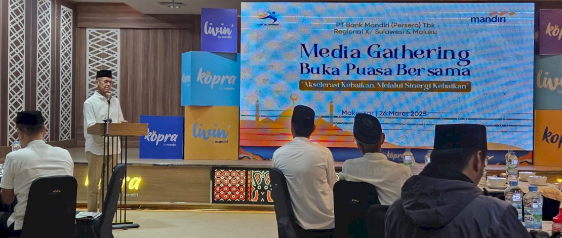 Regional CEO Bank Mandiri Region X/ Sulawesi & Maluku Atta Alva Wanggai 