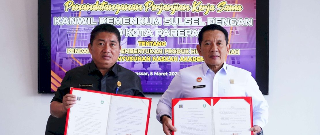 Kemenkum Sulsel dan DPRD Parepare Perkuat Sinergi Pembentukan Produk Hukum Berkualitas Kemenkum Sulsel dan DPRD Parepare Perkuat Sinergi Pembentukan Produk Hukum Berkualitas