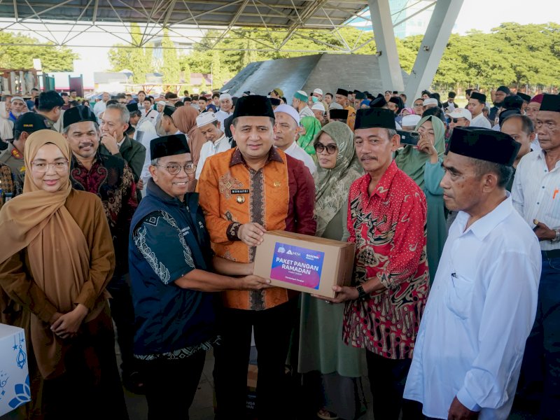 Ketua TP PKK Kota Makassar Apresiasi Penyaluran 5.500 Paket Sembako untuk Pekerja Keagamaan