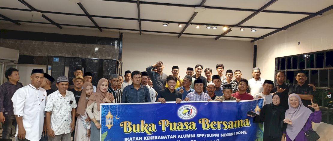 Ramadhan Menyapa: Alumni SPP/SUPM Negeri Bone Pererat Silaturahmi Lewat Buka Puasa Bersama