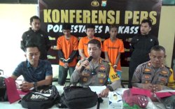 Tebar Teror Bom Molotov di Pos Polisi Makassar, Tiga Pemuda Kelompok Anarko Ditangkap