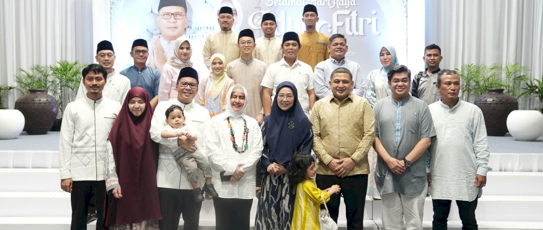 Appi-Melinda Gelar Safari Silaturahmi Idulfitri ke Forkopimda dan Mantan Wali Kota
