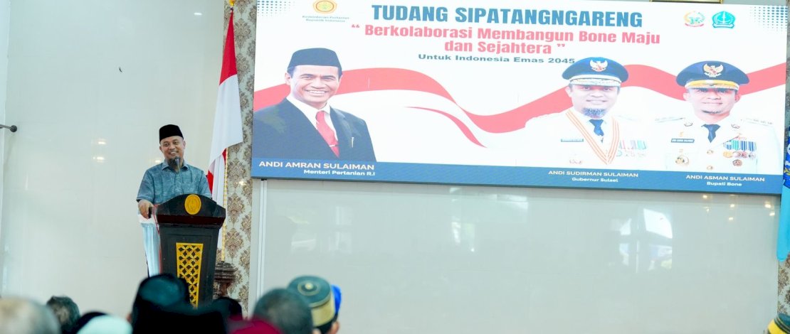 Gubernur SulSel Dorong Pembangunan Infrastruktur dalam “Tudang Sipatangngareng” di Bone Gubernur SulSel Dorong Pembangunan Infrastruktur dalam “Tudang Sipatangngareng” di Bone