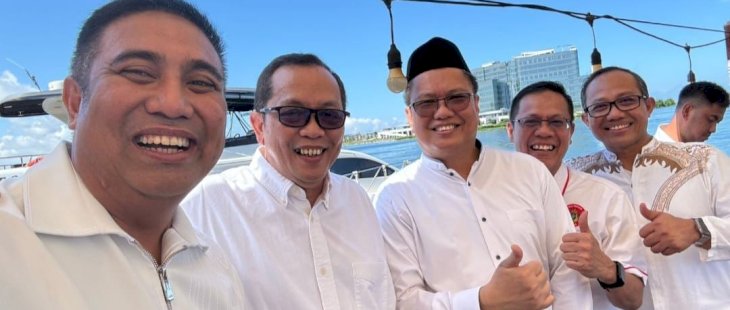 Banjir Tokoh di Halalbihalal IKA Unhas, Amran Sulaiman Serukan Alumni Tak Boleh Jalan Sendiri-sendiri