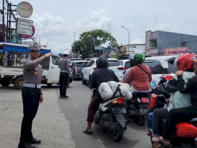 Polres Maros Siapkan Jalur Alternatif Hadapi Puncak Arus Balik Mudik Lebaran 2025